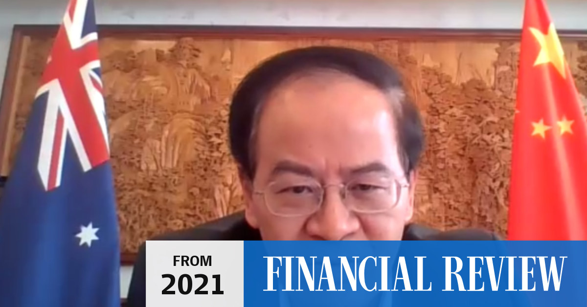 Chinese ambassador Cheng Jingye gives rare public warning to Australia